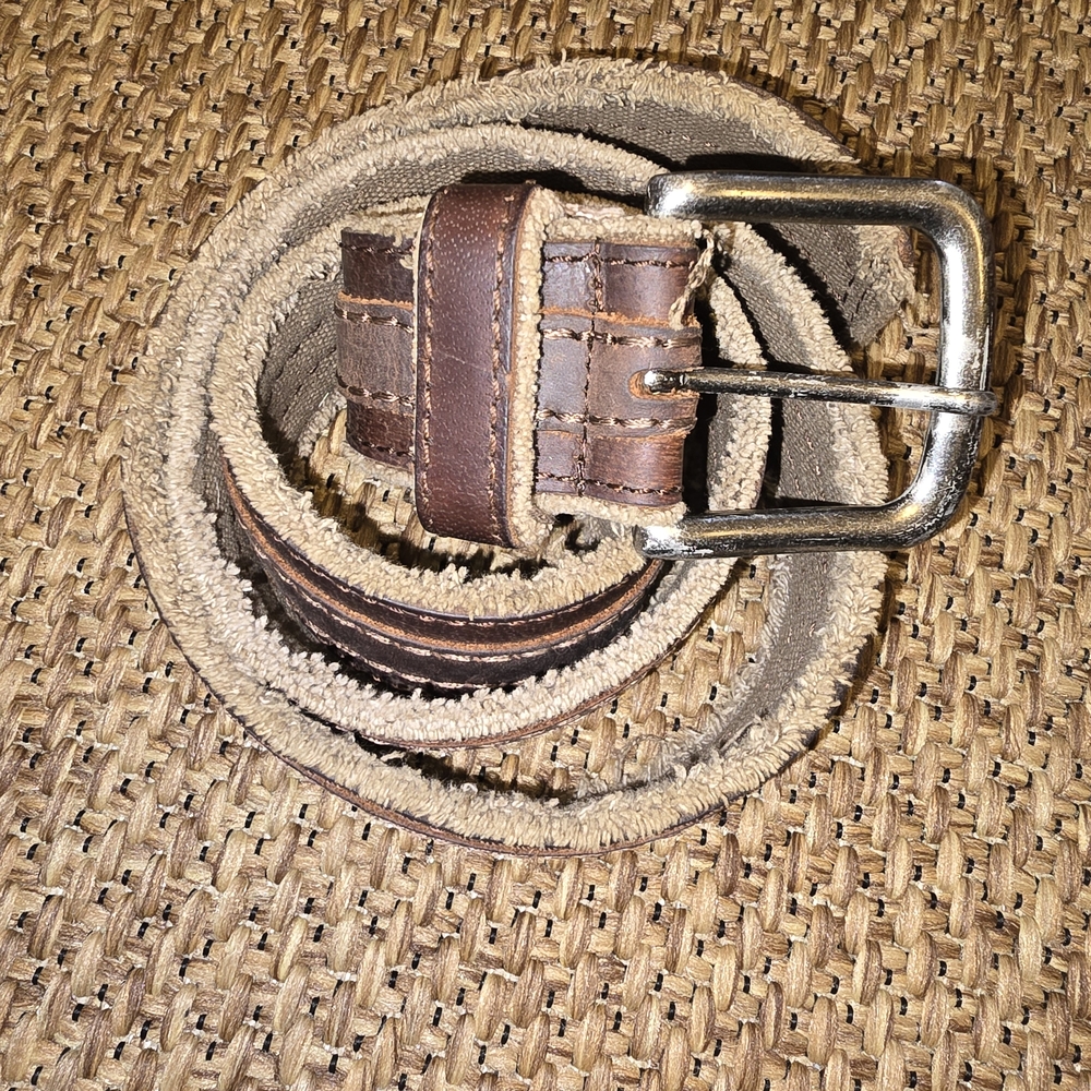 Men's Brown Leather Belt